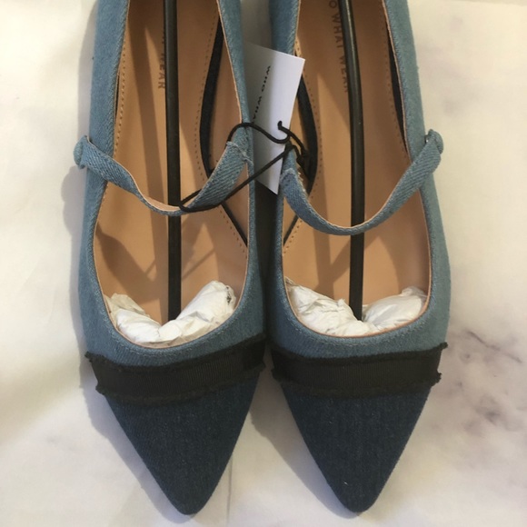 NEW SIZE 8.5 women Nellie flats WHO WHAT WEAR - Picture 4 of 4